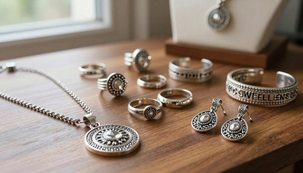 silver jewellery collection