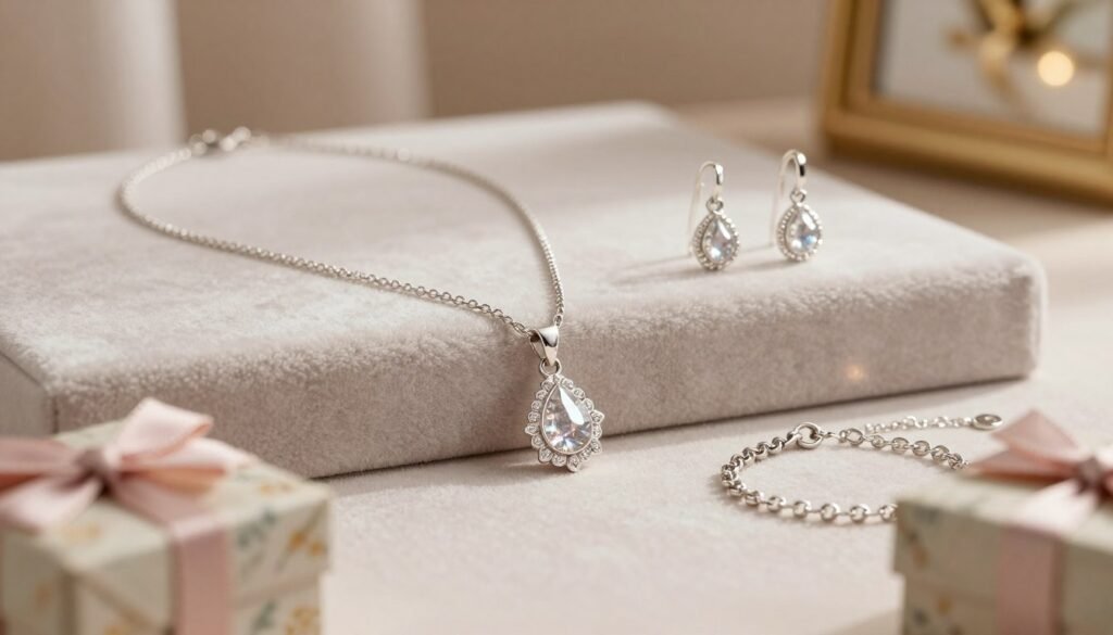 silver jewellery gift